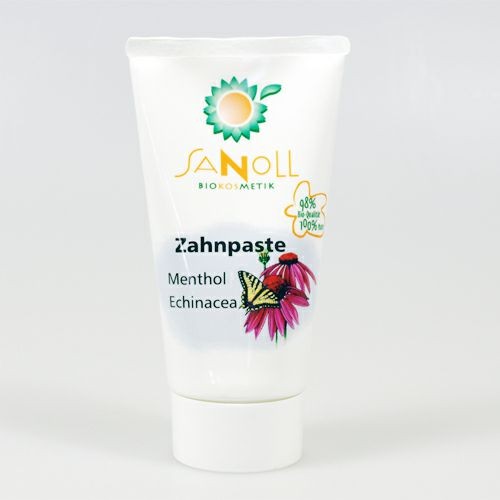 Sanoll Zahnpasta Menthol-Echinacea, 75 ml