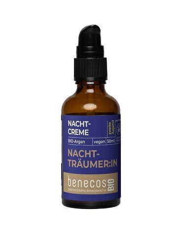 BenecosBIO Nachtcreme Bio-Argan - Nachtträumer:in, 50 ml