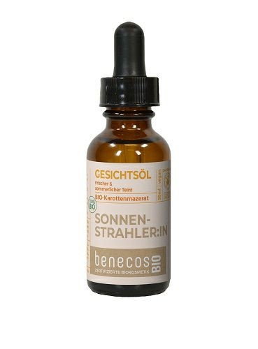 BenecosBIO Gesichtsöl Karottenmazeratöl - Sonnenstrahler:in, 50 ml