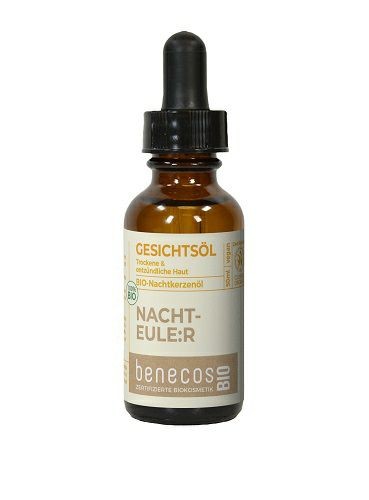 BenecosBIO Gesichtsöl Nachtkerzenöl - Nachteule:e, 50 ml