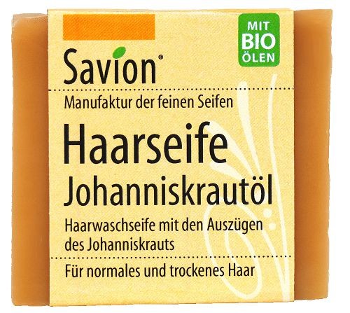 Savion Haarwaschseife Johanniskraut, 85 g