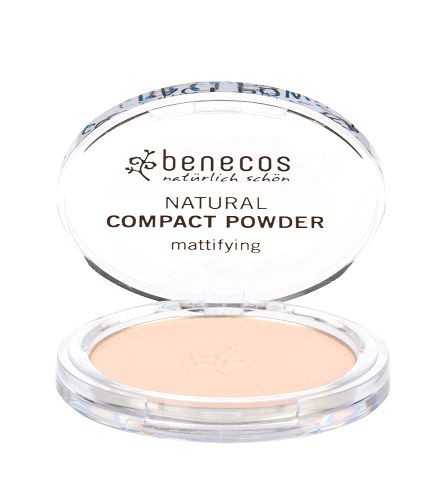 Benecos Natural Compact Powder porcelain, 9 g