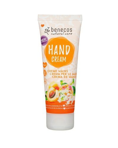 Benecos Natural Hand Cream Aprikose &amp; Holunderblüte, 75 ml