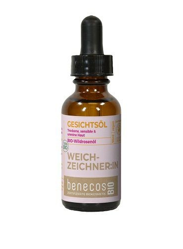 BenecosBIO Gesichtsöl Wildrosenöl - Weichzeichner:in, 50 ml