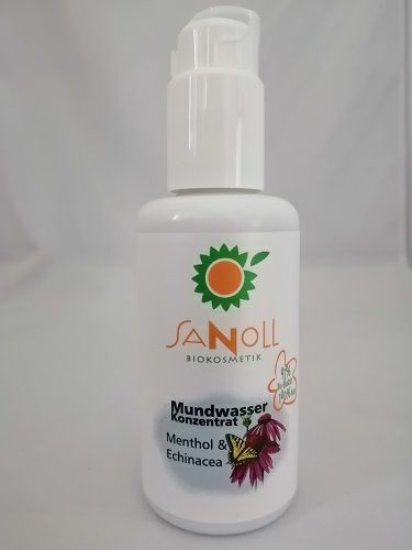 Sanoll Mundwasser Menthol-Echinacea, 100 ml
