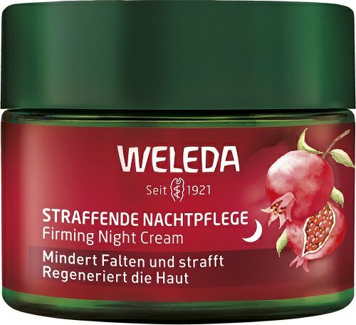 Weleda Straffende Nachtpflege Granatapfel &amp; Maca-Peptide, 40 ml